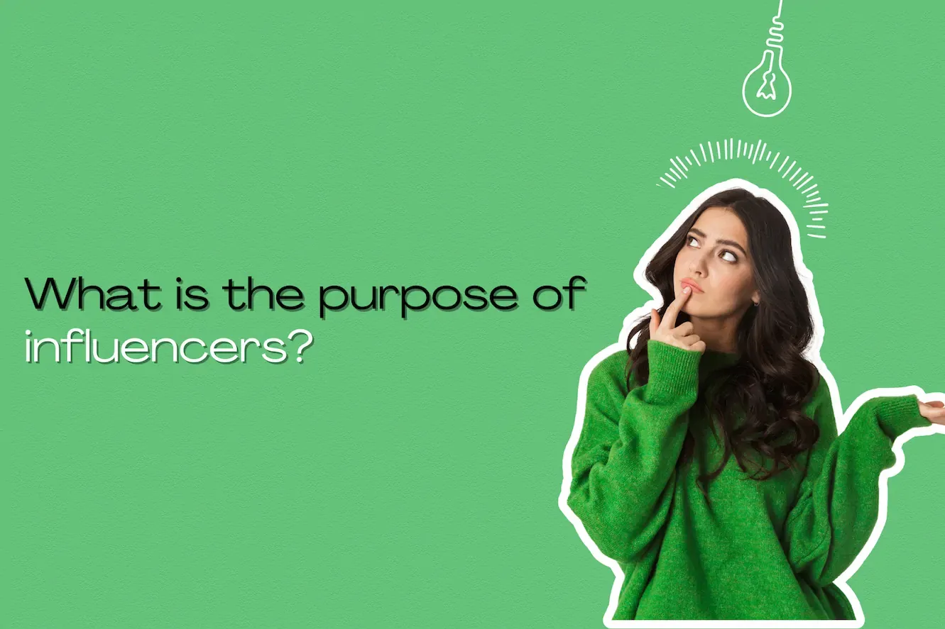 What is the purpose of influencers?
